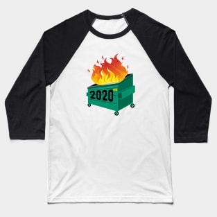 2020 Dumpster Fire Baseball T-Shirt